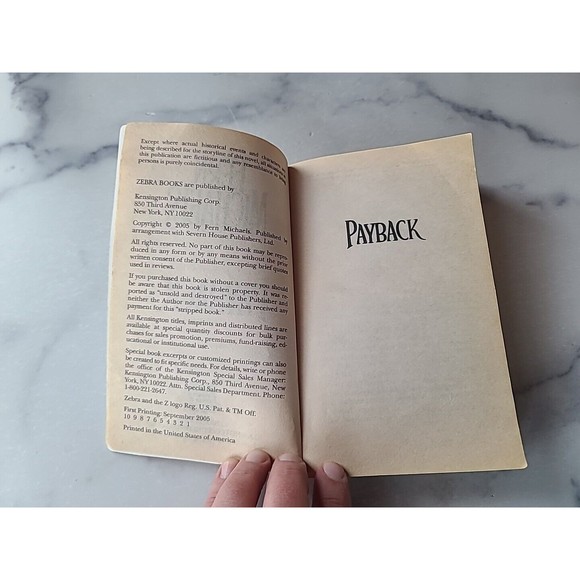 The Sisterhood Ser.: Payback by Fern Michaels (2005, UK- A Format Paperback) - Picture 4 of 10